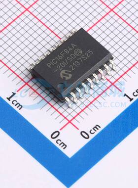 单片机(MCU/MPU/SOC) PIC16F84A-20I/SO SOIC-18-300mil 原装正品