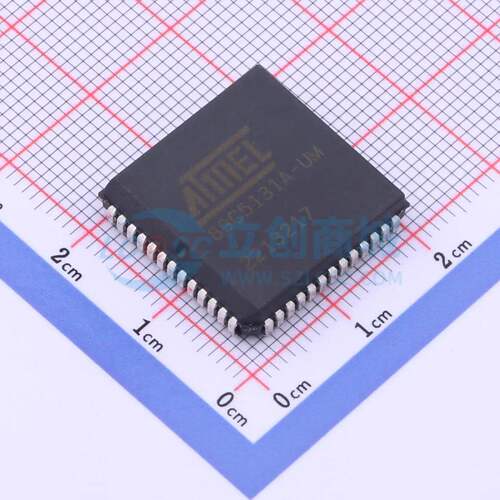 单片机(MCU/MPU/SOC) AT89C5131A-S3SUM PLCC-52(19.2x19.2) 原装