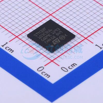 原装 单片机(MCU/MPU/SOC) STM32F103CBU6 UFQFPN-48(7x7)