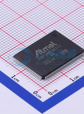 单片机(MCU/MPU/SOC) AT91SAM7SE512B-AU LQFP-128(14x20) 原装正
