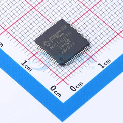 单片机(MCU/MPU/SOC) PIC32MZ2048EFM064-I/PT TQFP-64(10x10) 原