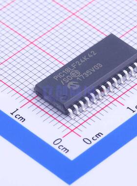 单片机(MCU/MPU/SOC) PIC18LF24K42T-I/SO SOIC-28-300mil 原装正