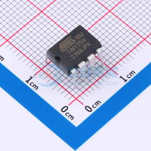 单片机(MCU/MPU/SOC) ATTINY25V-10PU PDIP-8 原装正品