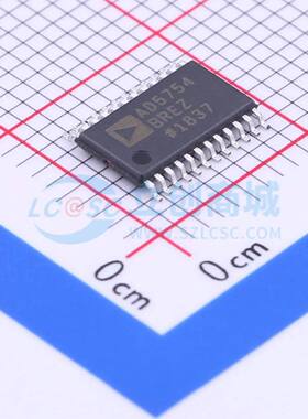 数模转换芯片DAC AD5754BREZ TSSOP-24-EP 原装正品