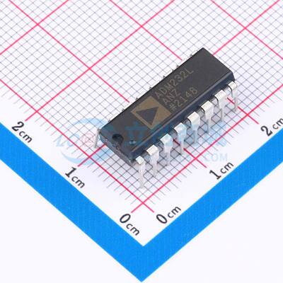 RS232芯片 ADM232LANZ PDIP-16 原装正品