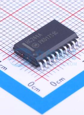 原装 缓冲器/驱动器/收发器 MC74HC244ADWR2G SOIC-20-300mil 正
