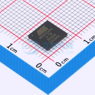 单片机(MCU/MPU/SOC) ATMEGA324PA-MUR VQFN-44(7x7) 原装正品