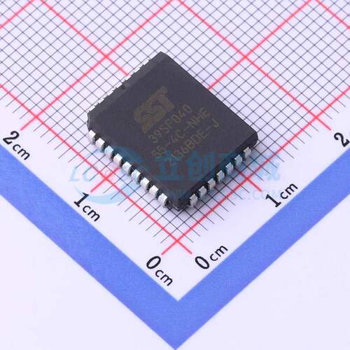 NOR FLASH SST39SF040-55-4C-NHE PLCC-32(11.4x14) 原装正品