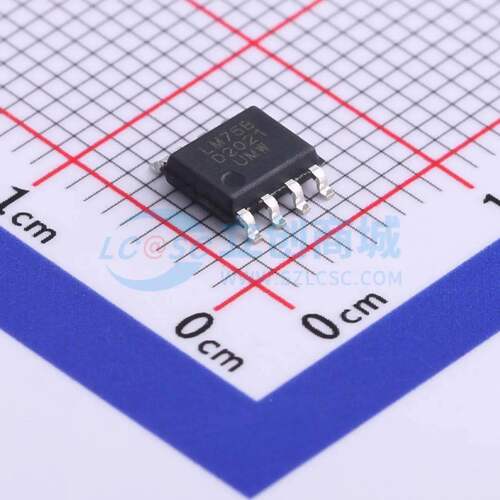 温度传感器 LM75BD(UMW) SOIC-8 ±3℃ 原装正品
