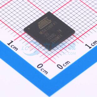 单片机(MCU/MPU/SOC) ATMEGA128RFA1-ZU QFN-64(9x9) 原装正品