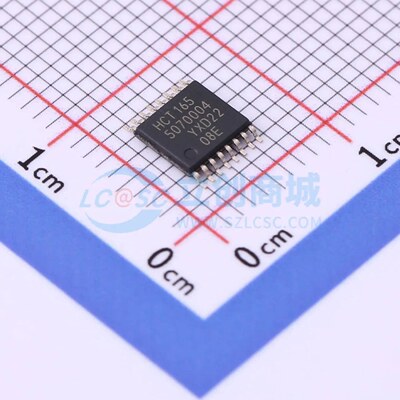 移位寄存器 74HCT165PW,118 TSSOP-16 44MHz 4.5V~5.5V