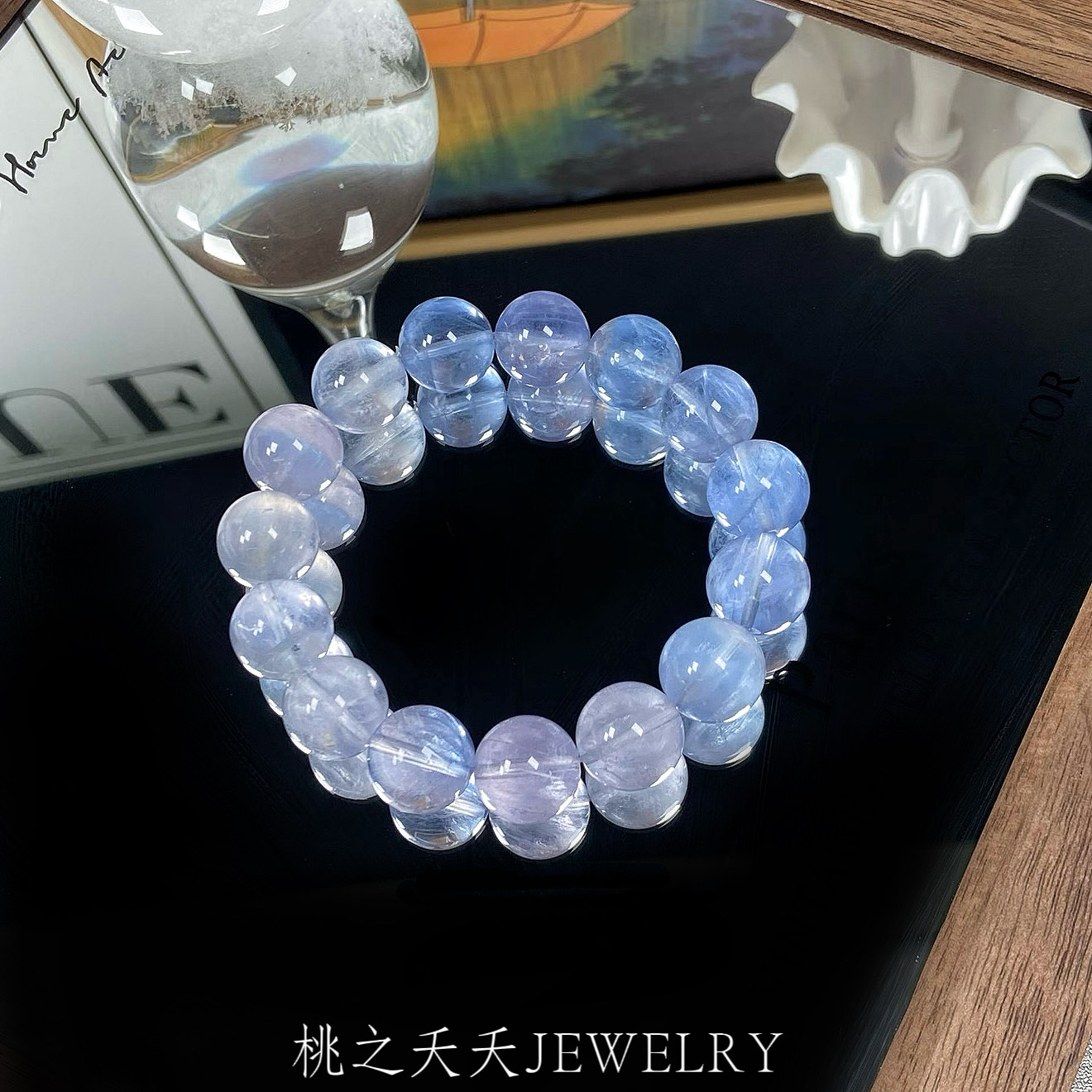 「紫曜星河」渐变蓝紫兔毛萤石手链女款手串转运珠事业职场天才,饰品/流行首饰/时尚饰品新,手饰/手串,淘宝优惠券,粉丝福利购,淘宝优惠卷