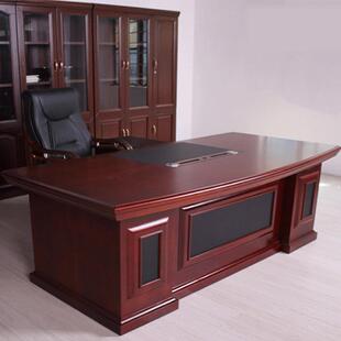 苏州麦叶1.8米2.0米油漆经理老板办公台办公桌老板大班台主管