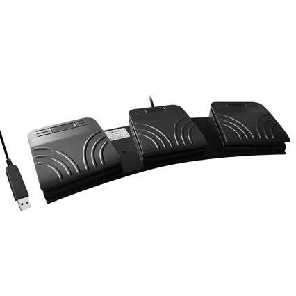 USB脚踏开关通用超声脚踏板B超胃镜彩超图开关可编程按键