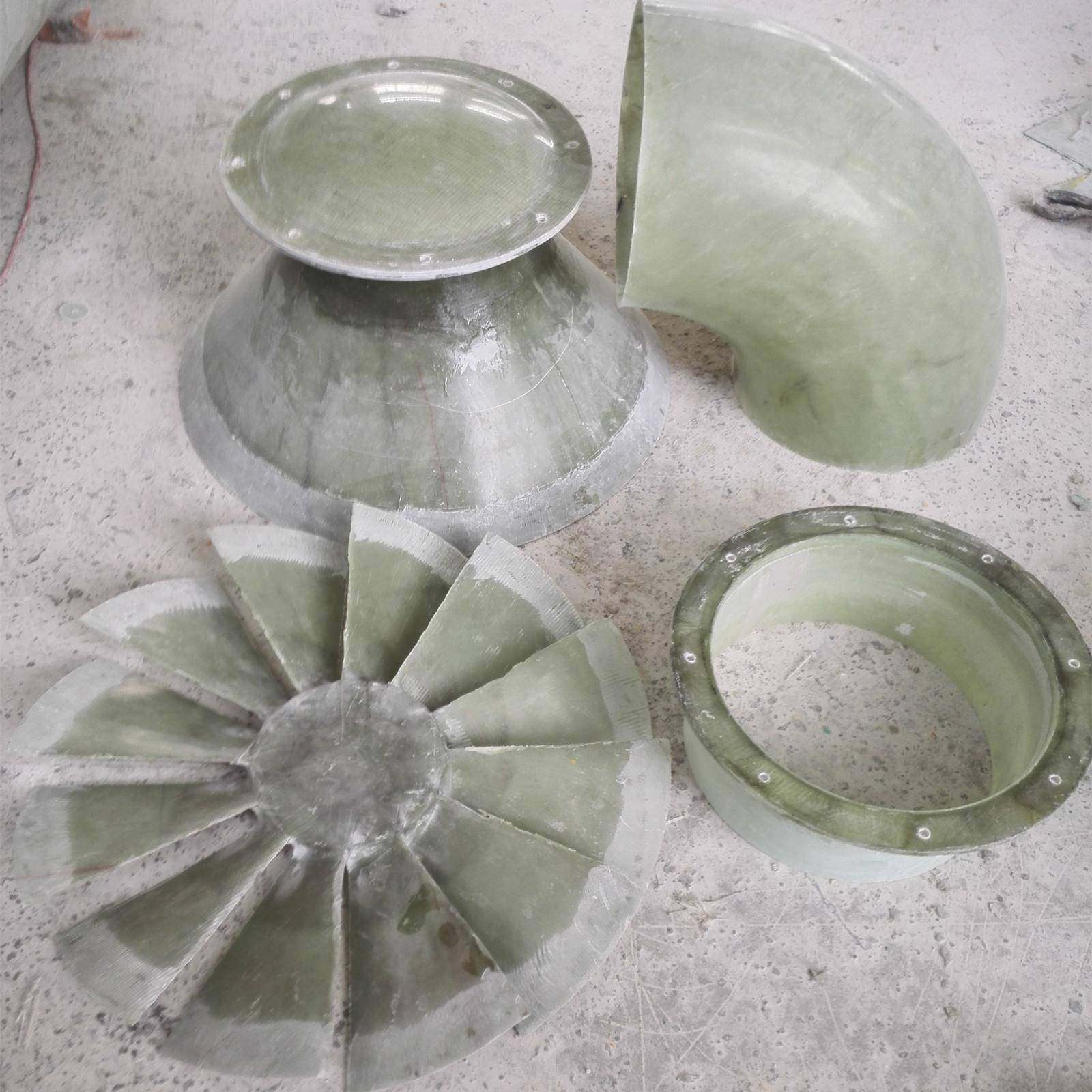 玻璃钢活套法兰玻璃钢弯头/三通玻璃钢管件