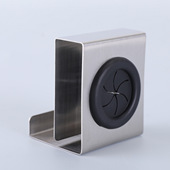 不锈钢毛巾挂钩无痕免打孔钩子毛巾塞收纳厨房壁挂钩