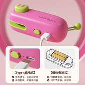 多巴胺撞色卡通封口机家用小型零食塑封机式 热密封夹