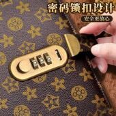 密码 锁活页存钱本大容量双面可视存钱夹收纳册家庭理财存钱册