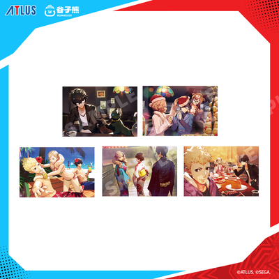 现货谷子熊女神异闻录PERSONA5THEROYAL明信片套组B组周边
