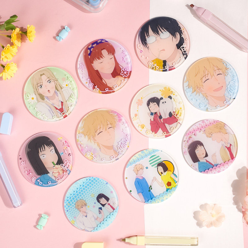 现货 谷子熊出品 跃动青春 亚克力杯垫 周边,模玩/动漫/周边/娃圈三坑/桌游,动漫徽章/立牌,淘宝优惠券,粉丝福利购,淘宝优惠卷