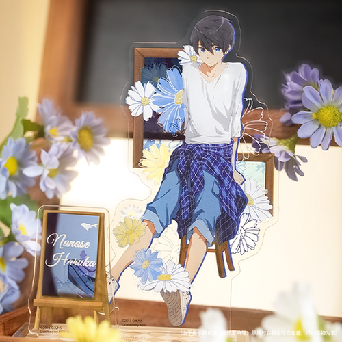 Free！男子游泳部花墙双插立牌