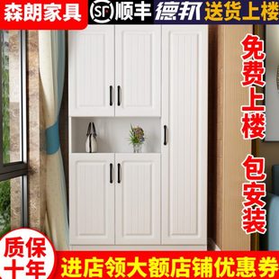 家用大容量阳台柜柜飘窗柜子杂物柜储物柜防晒落地置物柜收纳定制