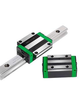 直线导轨法兰滑块HGW25CCHGH25CA滚珠线性滑轨上锁式机器导轨滑块