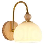 白蜡木壁灯原木风极简过道客厅卧室书房日式 灯北欧背景墙床头灯具