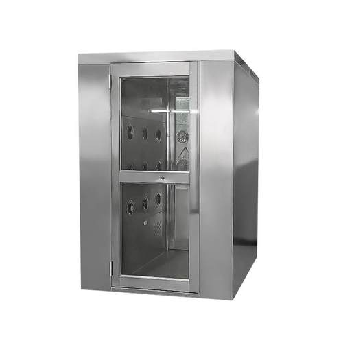 风淋室苏州厂家不锈钢双人双吹智能感应风淋门净化车间配套风淋房