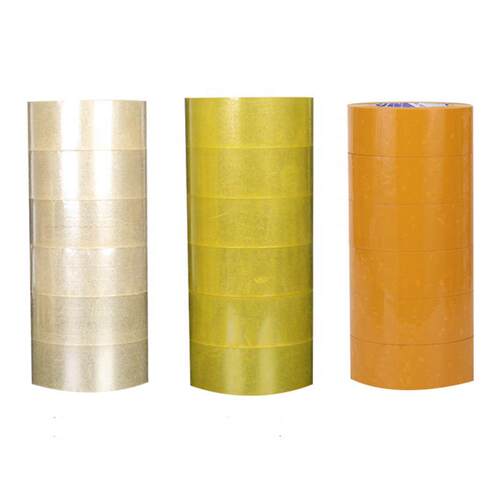 整箱实惠透明黄封箱胶带大卷透明胶带物流快递封箱带包装胶布