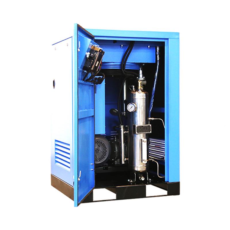油水润滑水润滑螺旋式空压机30HP风冷2KW2永磁变频缩螺杆式空无气
