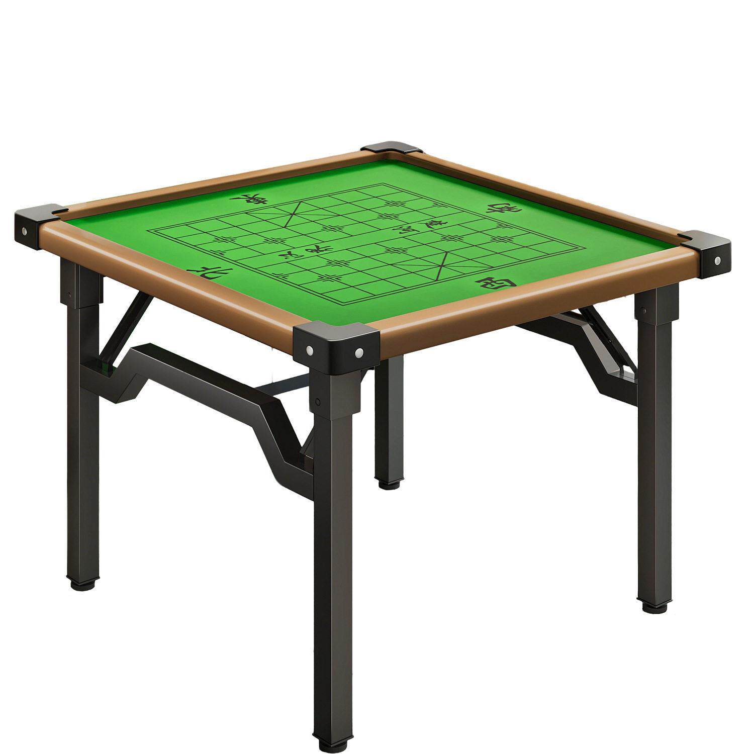 多用折叠桌正方形餐桌家用小户型吃饭桌子掼蛋象棋麻将桌烤火桌子