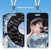 周深创意周边学生滑盖卡套饭卡公交卡身份证件保护套门禁卡校园