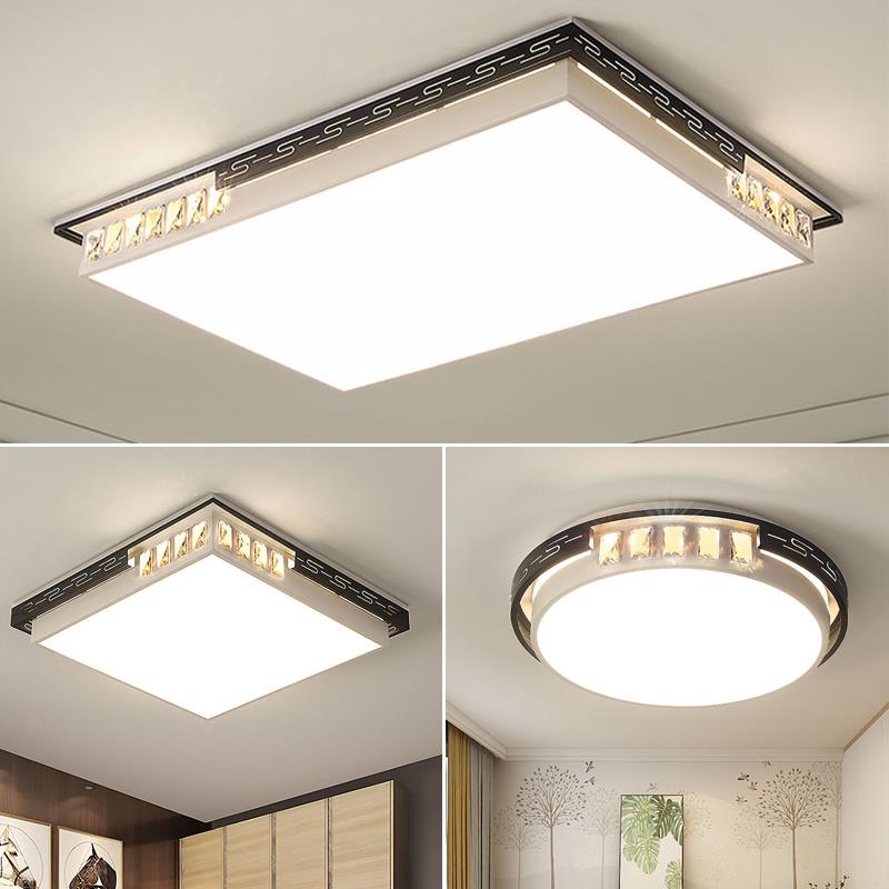 吸灯客厅大灯大气长方形吸顶灯2024年新款家用简约现代全屋灯具