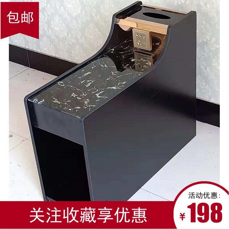 足浴沙发茶几美甲边几浴室桑拿按摩椅桌子台球室专用足疗椅茶几u.