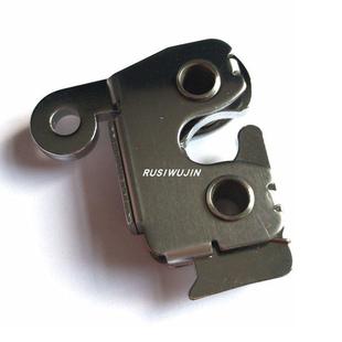 1849镀镍 碰撞锁C 非不锈钢小型碰锁 ATM自助服务终端机柜拉线锁