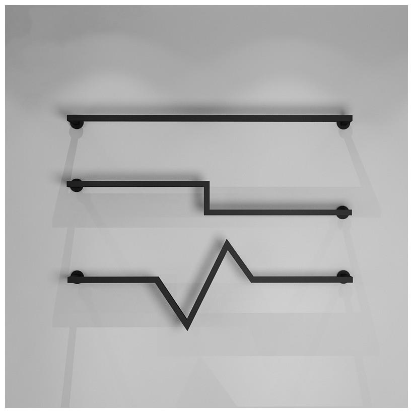 上墙壁挂式装饰正挂陈列衣服货架 女装店童装服装店衣架展示架