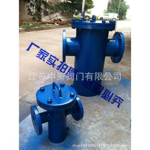 蓝篮式过滤器 毛发除污器 DN50 65 80 100 125 150 200 250 300