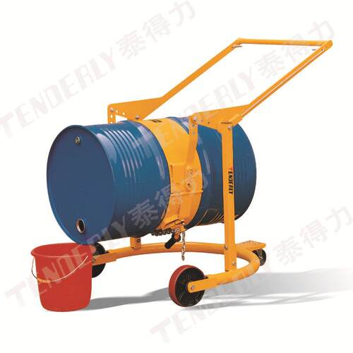 适合油桶搬运和油桶翻转及倒油的多功能油桶车,HD80A,HD80B