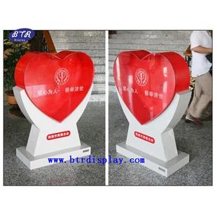 亚克力捐款箱 乐捐箱 爱心箱 落地募捐箱防盗箱厂家订做