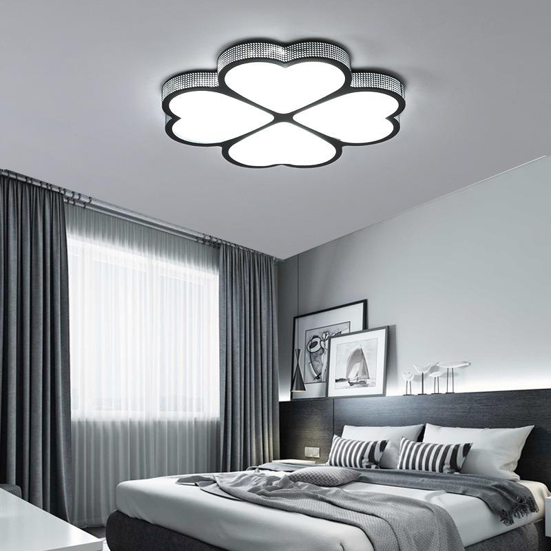 新款led吸顶灯房间主卧室灯创意个性镂空简约客厅灯现货调光