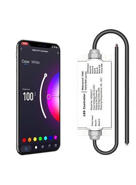 户外防水无线遥控开关控制器 LED灯带RGBWC防水控制器 音乐控制器