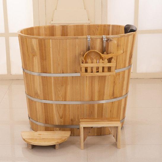 加厚加高省水木桶浴桶泡澡桶汗蒸熏蒸桶浴盆实木质浴缸成人家用