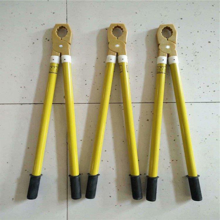 电力工具熔断器高压树脂虎口钳绝缘夹钳长柄绝缘老虎钳