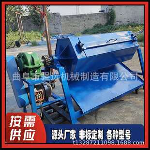 砖块六角滚筒抛光机 600升滚筒式电动抛光机 滚筒抛光研磨机