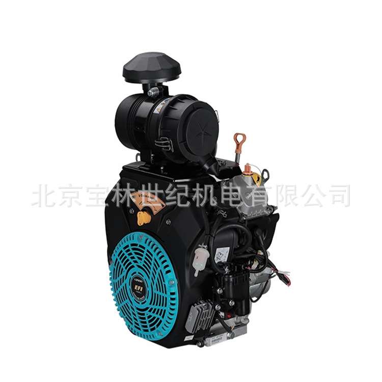 LC2V80FD隆鑫汽油机24HP隆鑫发动机双缸动力电启动LC2V78FD