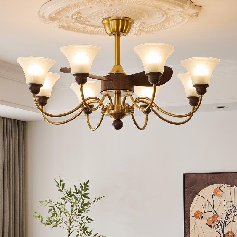 客厅吊灯美式简约复古田园现代欧式奢华大气高档书房卧室餐厅吊灯