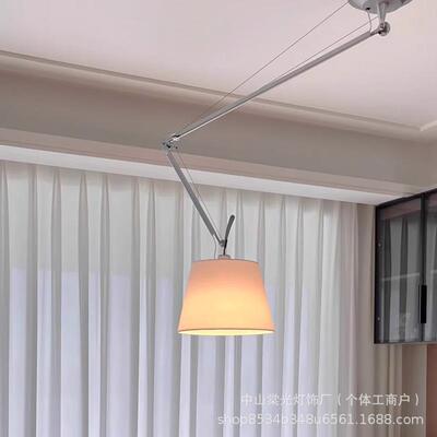 意大利artemide tolomeo可位移摇臂餐厅吊灯书房阅读北欧设计师灯