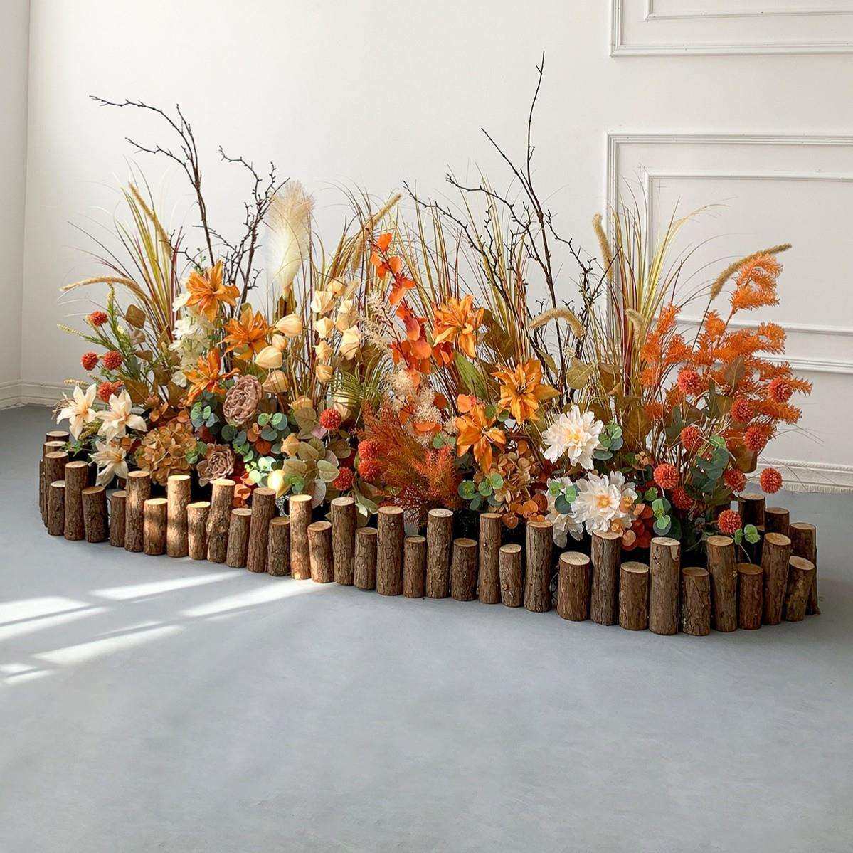 仿真花造景秋色仿生绿植物隔断花槽花箱装饰假花室内橱窗落地摆件,家装灯饰光源,其它灯具灯饰,淘宝优惠券,粉丝福利购,淘宝优惠卷