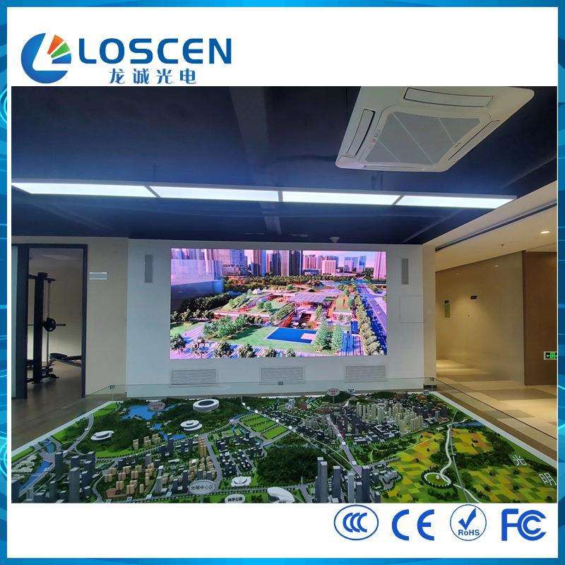 室内P2led全彩显示屏酒店酒吧背景超清led电子广告屏P2.5P3会议厅